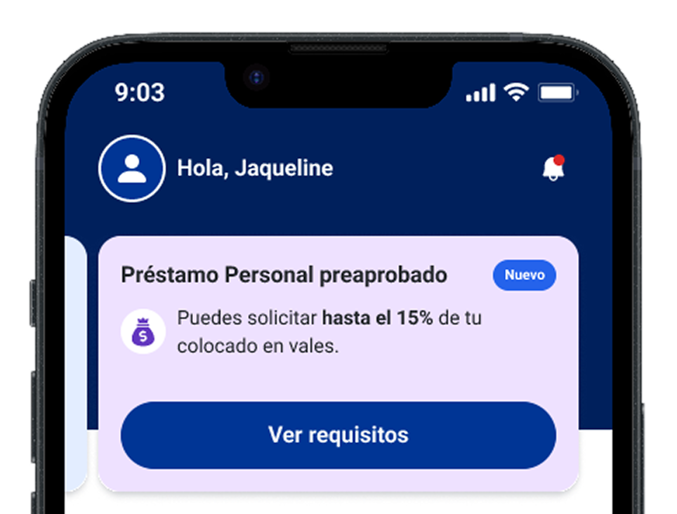Préstamo Personal preaprobado